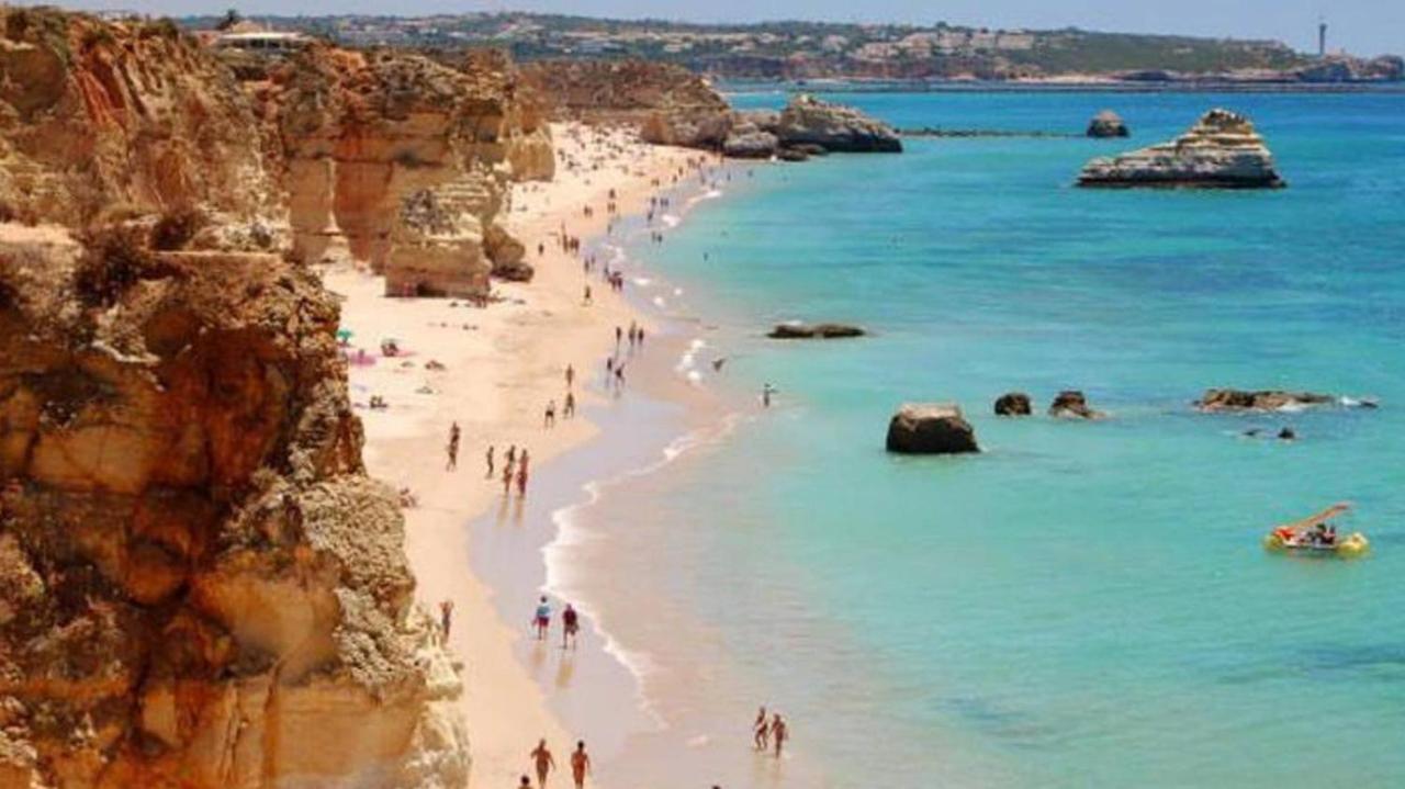 Beachfront Seaview Litoralmar Apt, Fast Wifi, Airco, Pool, Private Parking Portimão Extérieur photo
