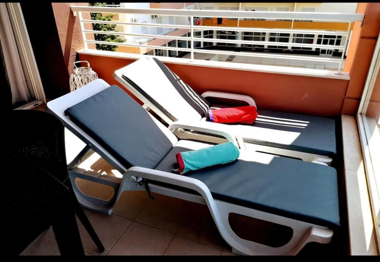 Beachfront Seaview Litoralmar Apt, Fast Wifi, Airco, Pool, Private Parking Portimão Extérieur photo