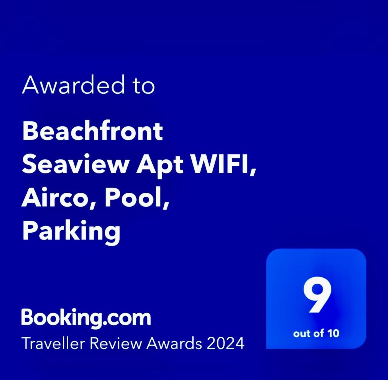 Beachfront Seaview Litoralmar Apt, Fast Wifi, Airco, Pool, Private Parking Portimão Extérieur photo